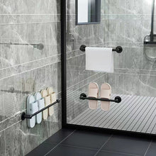 Load image into Gallery viewer, Nail Free Bathroom Slipper Rack
