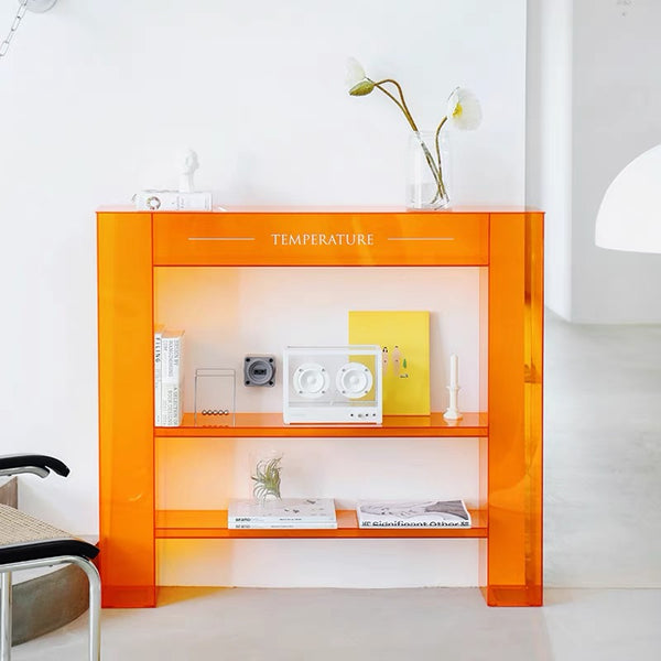 Orange End Table