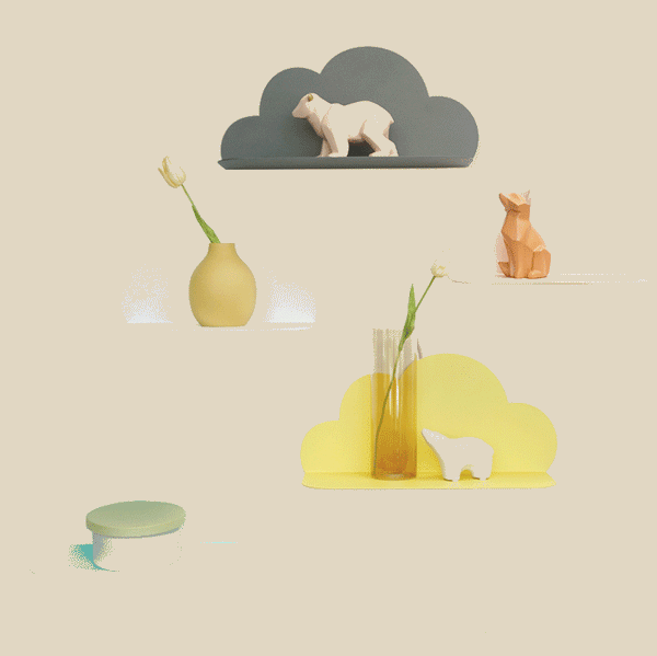 Cloud Shape Rack