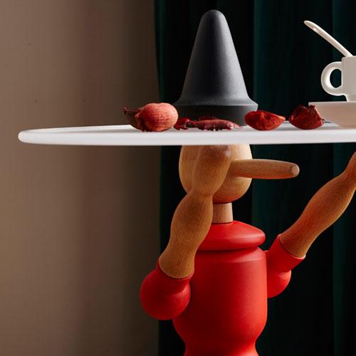 Red Pinochio Tray