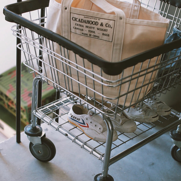 Modern Design Trolley with Basket