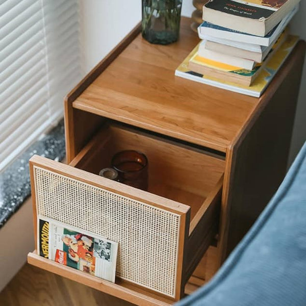 Rattan Made Storage Rack