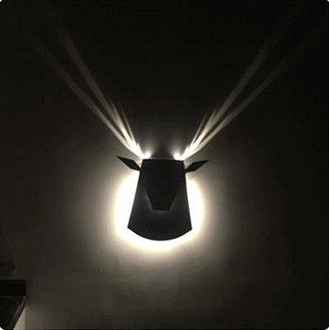 Deer Head Wall Lighting - Inreno