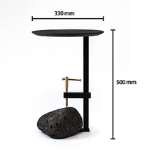 Load image into Gallery viewer, Lava Stone End Table
