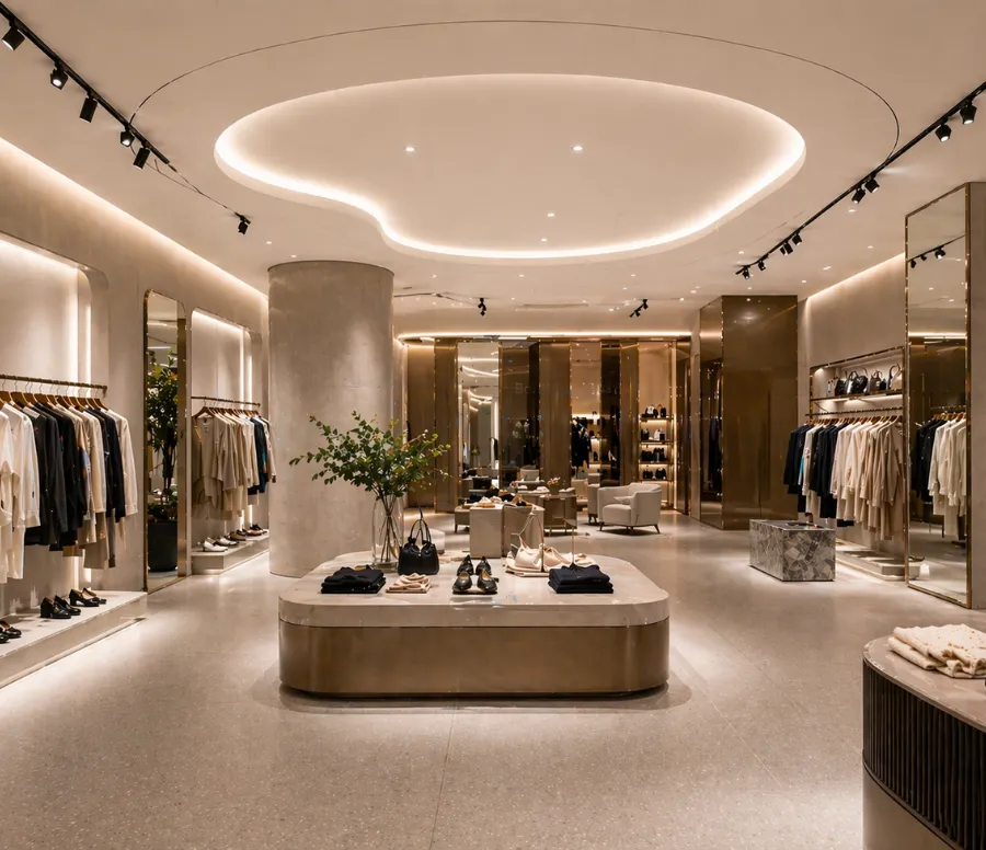 Retail interior design