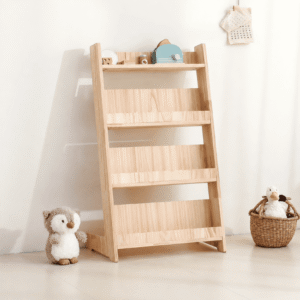 Wooden Book Rack