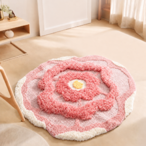 Bloom Shag Flower Rug
