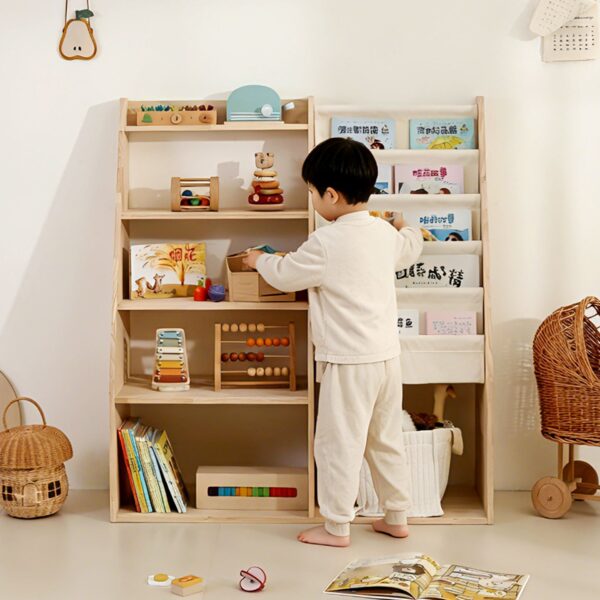Book Toy Storage Shelf