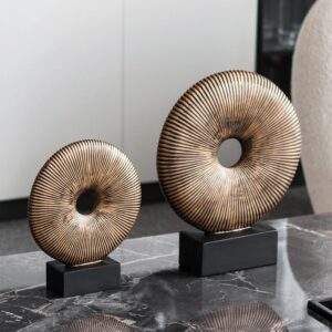 Bronze Ring Sculpture