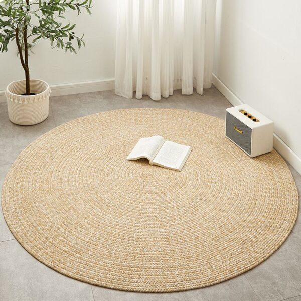 Cotton Border Braided Rug