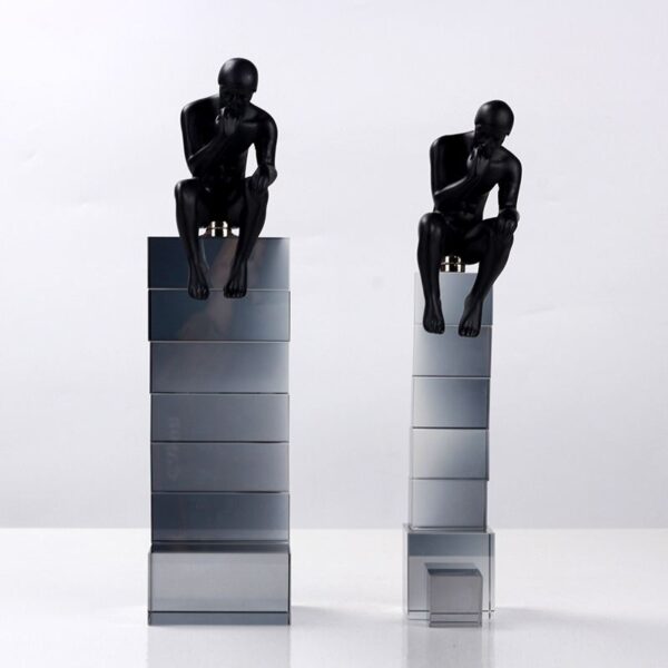 Crystal Thinker Sculpture