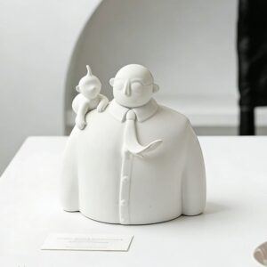 Father Child Figurine