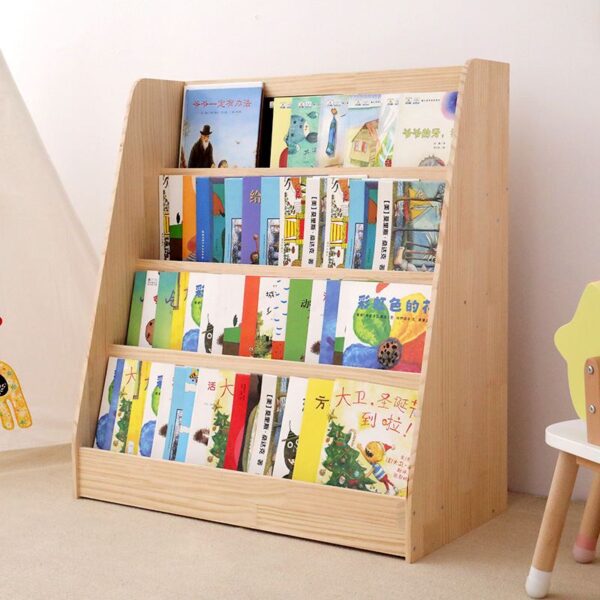 Floor Book Display Shelf