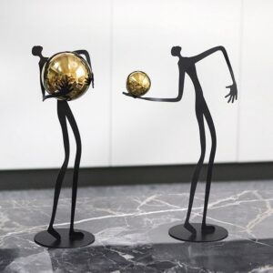 Golden Sphere Figures