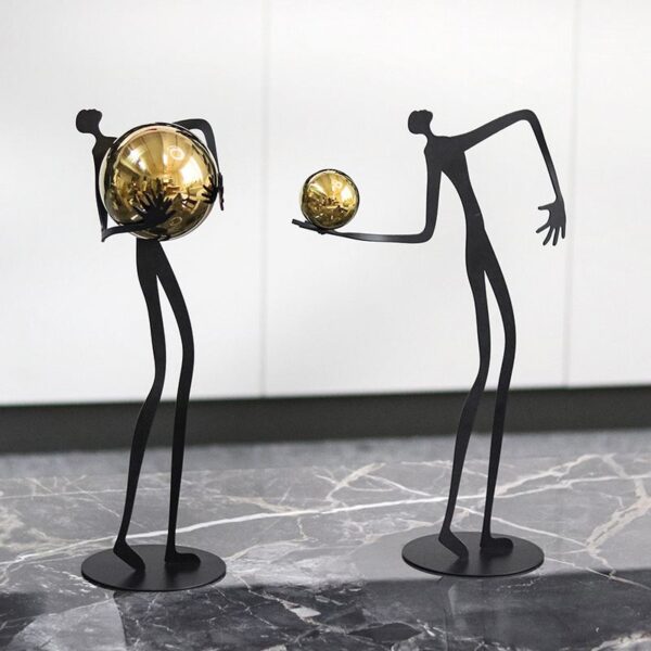 Golden Sphere Figures