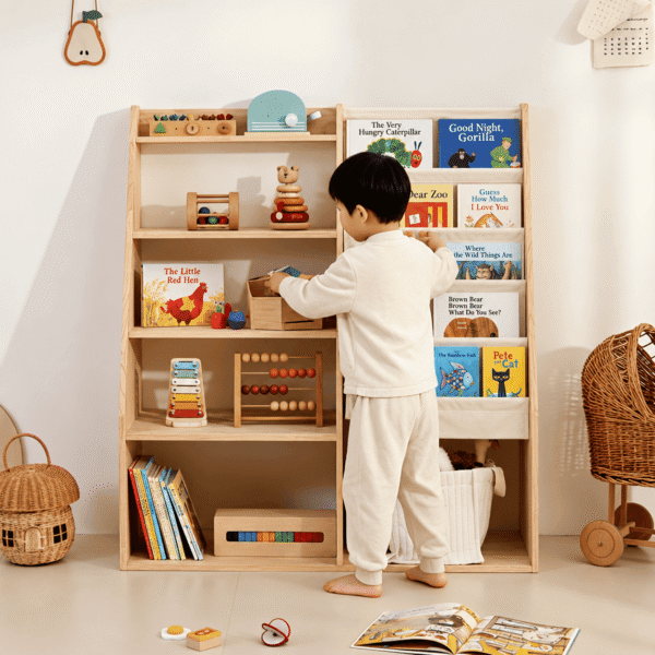 Book Toy Storage Shelf