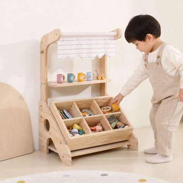 Kids Market Play Stand