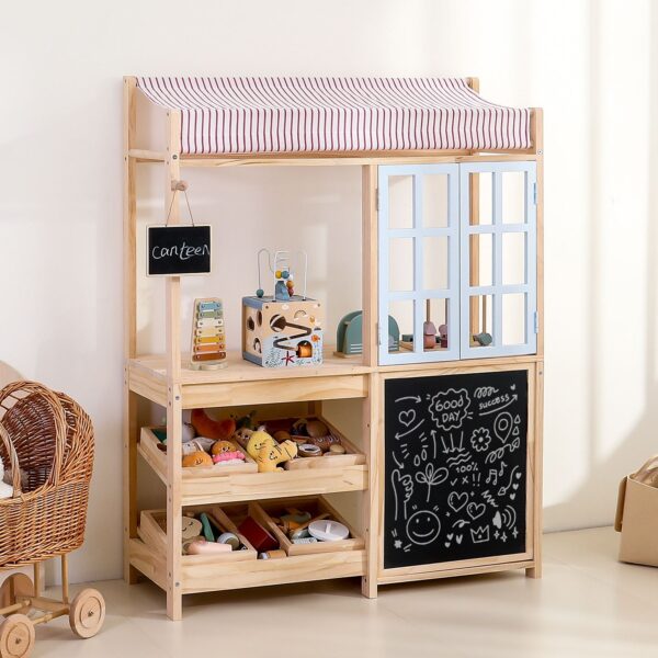 Kids Market Storage Cabinet