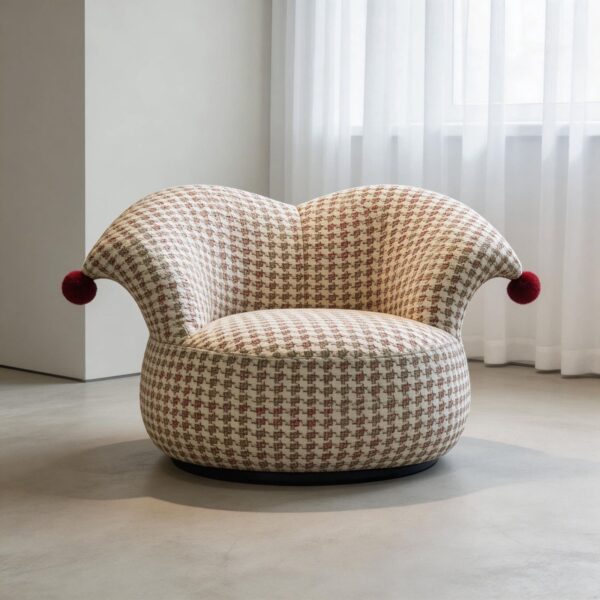 Pom Pom Swivel Chair