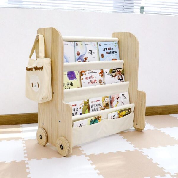 Rolling Book Display