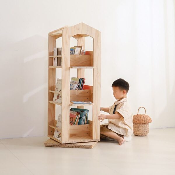 Rotating Book Tower