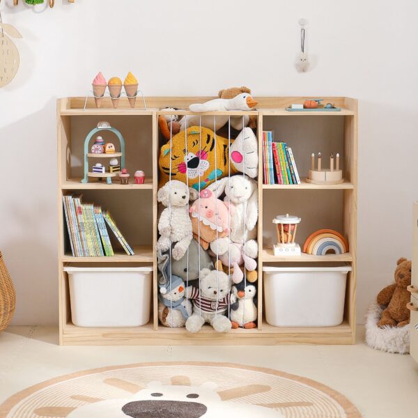Toy Book Storage Rack