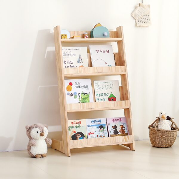 Wooden Picture Book Rack