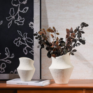 White Ceramic Bud Vase