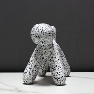 Abstract Dog Sculpture