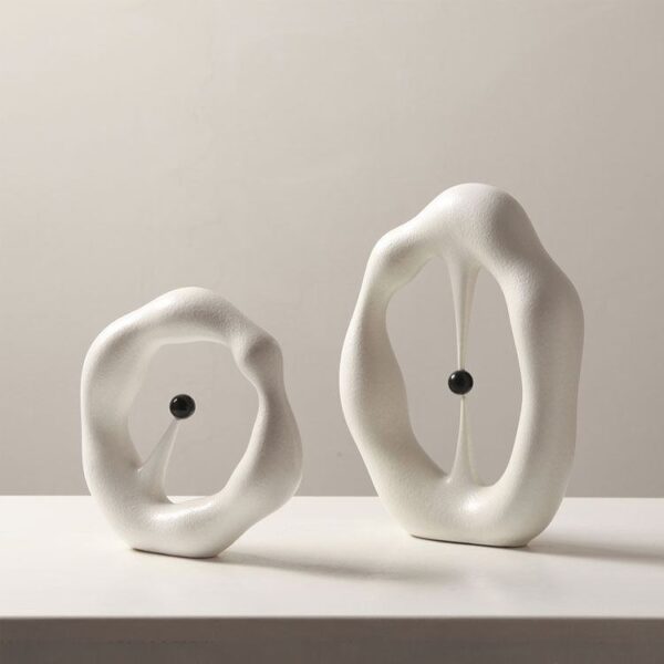 Abstract Ring Sculpture