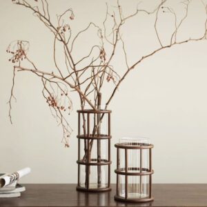 Bamboo Frame Vase