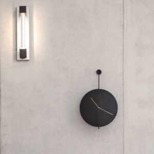 Black Pendulum Wall Clock