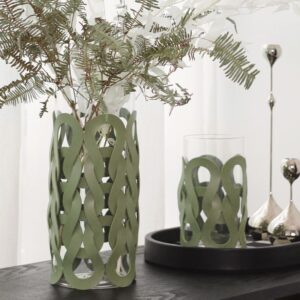 Braided Glass Vase