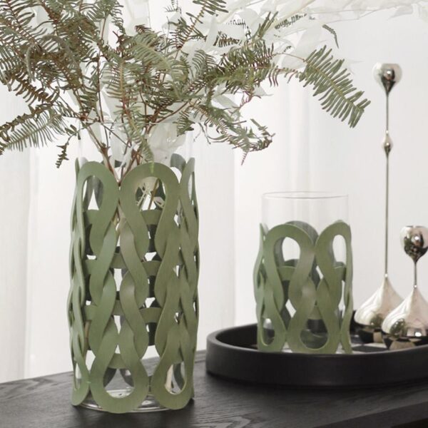 Braided Glass Vase
