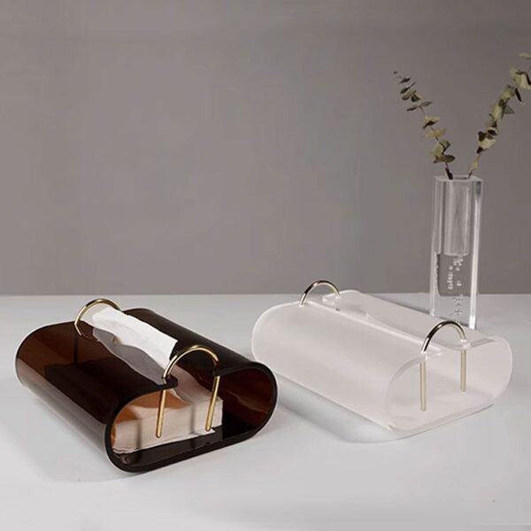 Folded Acrylic Tissue Box