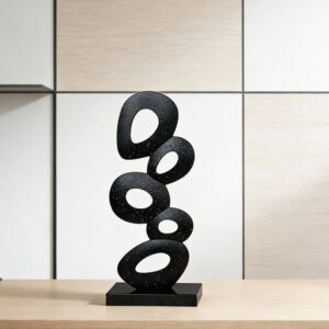 Geometric Stone Sculpture