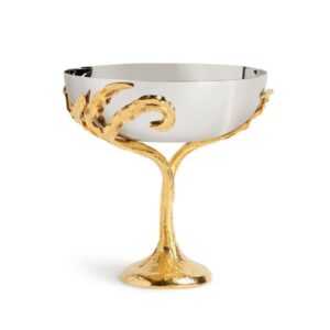 Gold Stem Display Bowl