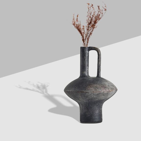 Handle Ceramic Vase