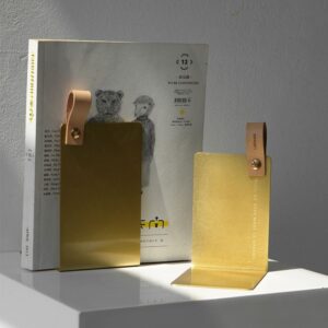 L-Shaped Metal Bookend