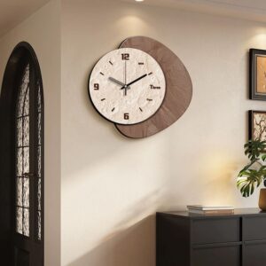Layered Wood Wall Clock