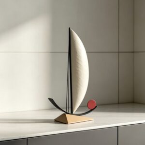 Minimal Sailboat Ornament