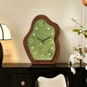 Pearl Accent Table Clock