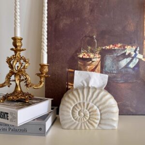 Seashell Tissue Box