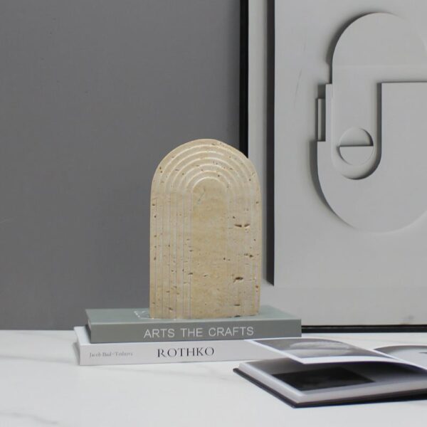 Travertine Building Sculpture